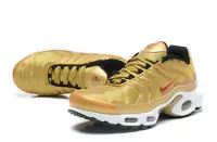 baskets nike air max plus tn luxury gold